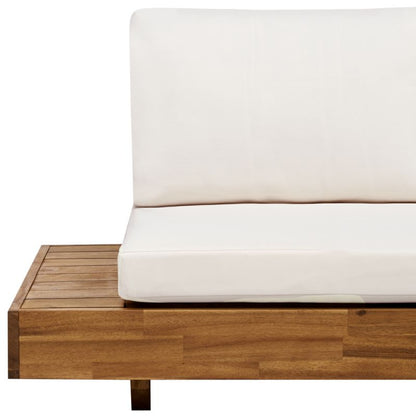 Sofa Marettimo 168x68 cm Hvid Akacietræ
