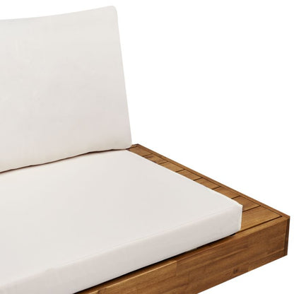 Sofa Marettimo 168x68 cm Hvid Akacietræ