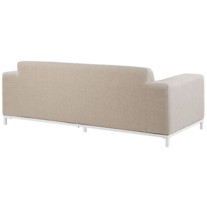 Sofa ogrodowa dla 2 osób Rovigo Beżowy 1 szt.