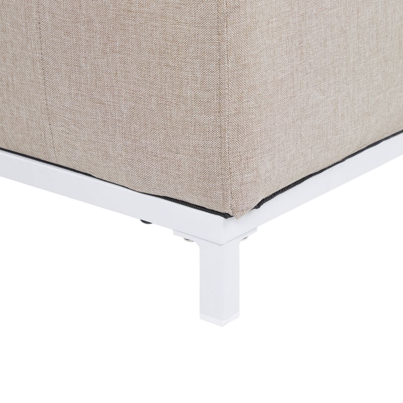 Sofa ogrodowa dla 2 osób Rovigo Beżowy 1 szt.