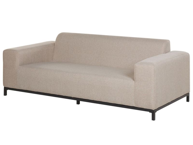 Sofa ogrodowa dla 2 osób Rovigo Beżowy 1 szt.