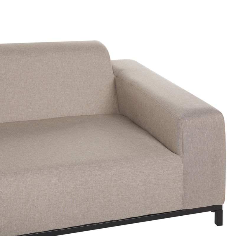 Sofa ogrodowa dla 2 osób Rovigo Beżowy 1 szt.