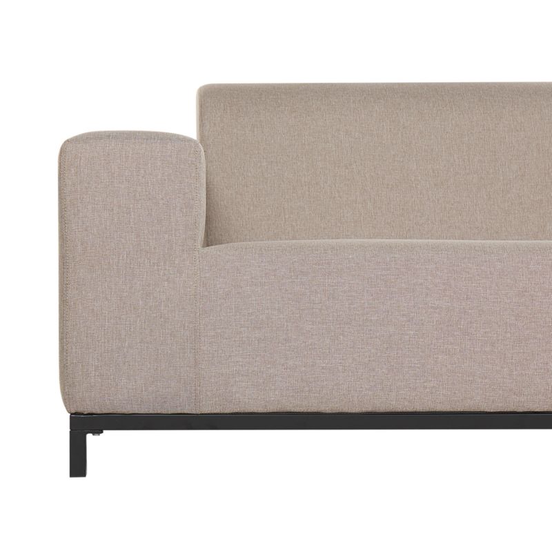 Sofa ogrodowa dla 2 osób Rovigo Beżowy 1 szt.