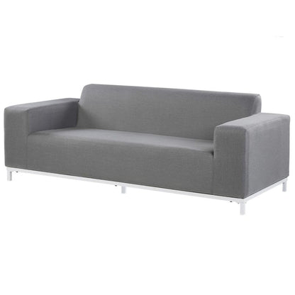Sofa ogrodowa dla 2 osób Rovigo Szary 1 szt.