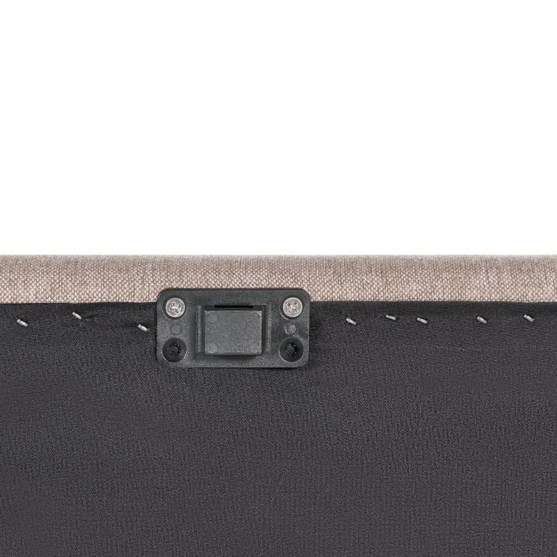 Sofa ogrodowa dla 3 osób Loretello Lewostronny Beżowy 1 szt.