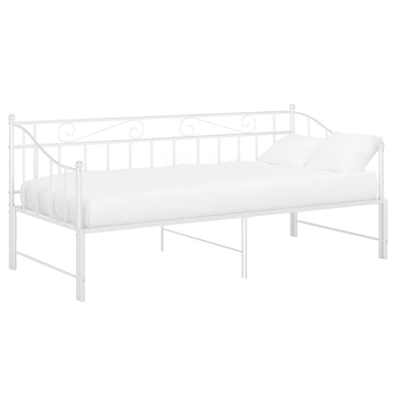 Sovesofa Med Udtraek Hvid 206x95 cm