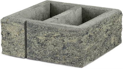 Søjleblok Gorc GUD+GAD 38x38x16 cm Onyx Beton