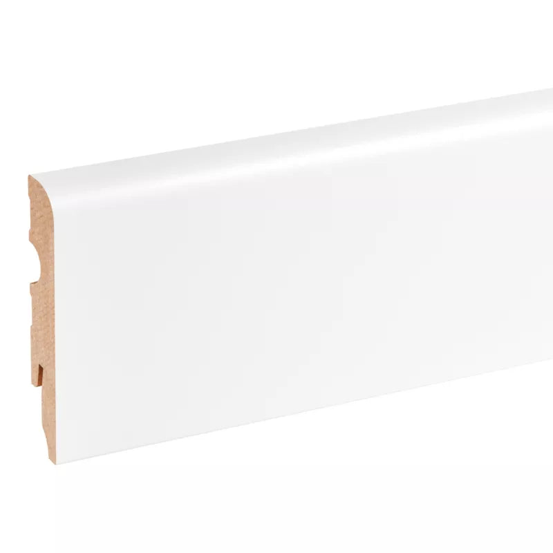 Sokkel MDF 220 cm Hvid Mat