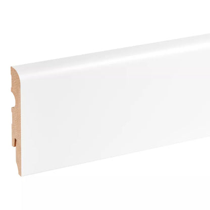 Sokkel MDF 220 cm Hvid Mat