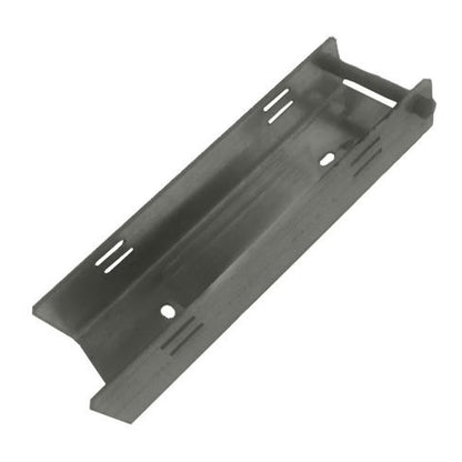 Sokkelbeslag 25x6x5 cm Galvaniseret Antracit