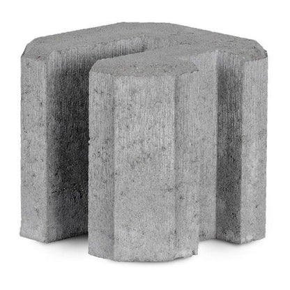Sokkelforbindelse Hjørne 22x22x20 cm Grå