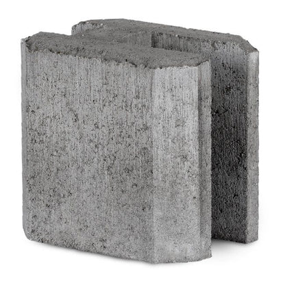 Sokkelforbindelse Lige 22x16,5x20 cm Grå Beton