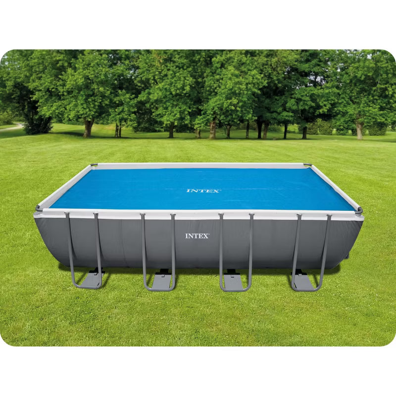 Solardækken til Pool 538x253 cm Blå