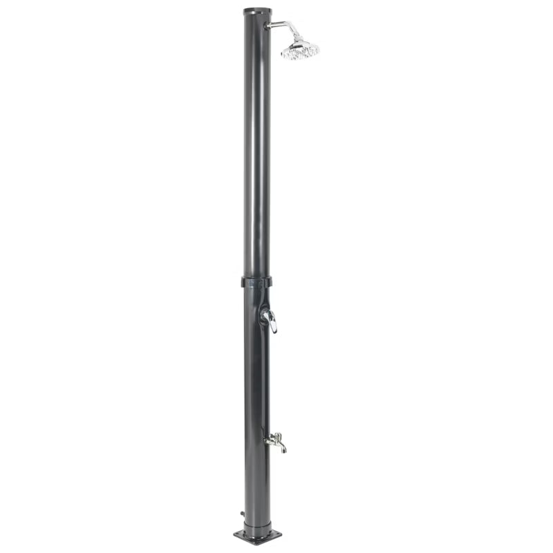 Solardruser Elqui Fritstående Sort 160 mm