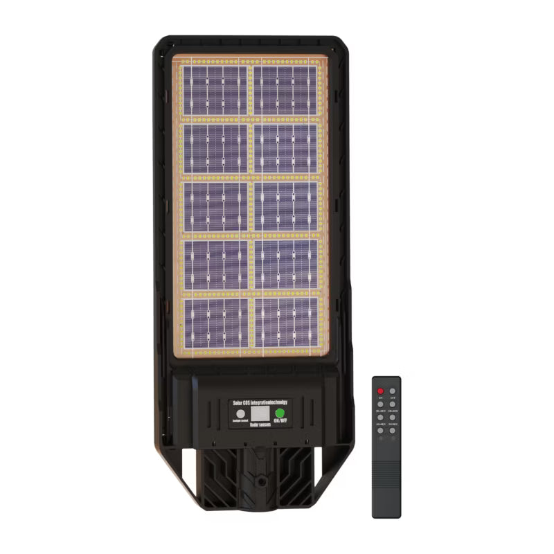 Solargadelampe Kers 200W 1200lm Sort IP44