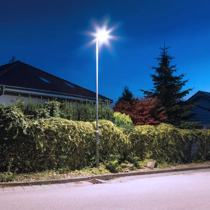 Solargadelampe Kers 200W 1200lm Sort IP44