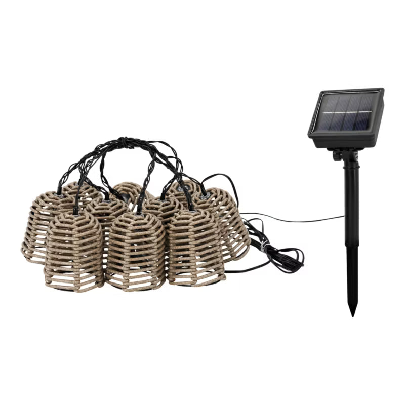 Solargirland 4,8 m Brun 2500K LED IP44 | 5063022745903