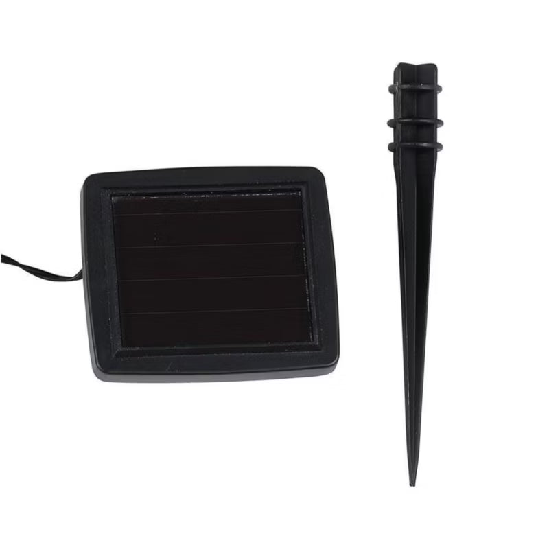 Solargirlande LED 5 m Sort IP44