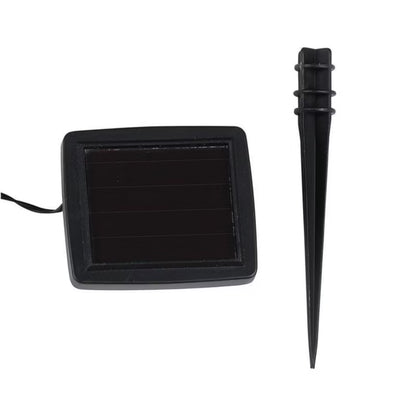 Solargirlande LED 5 m Sort IP44