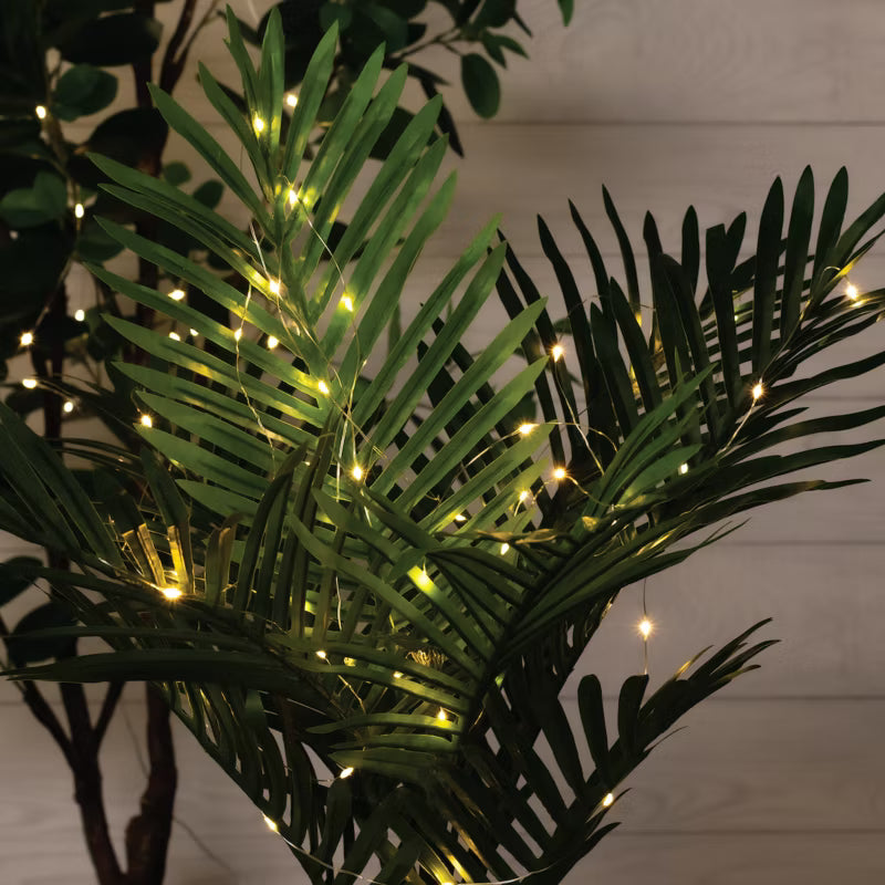 Solarguirlande Micro 150 LED 15 m Sort