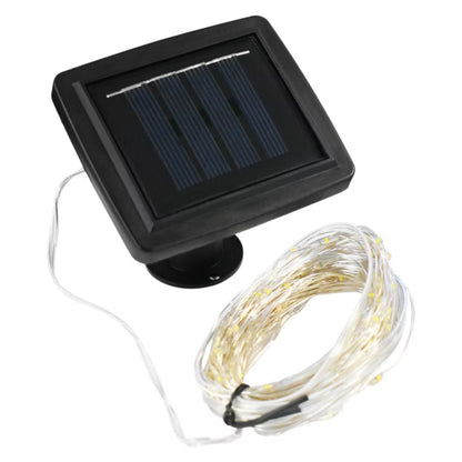 Solarguirlande Micro 150 LED 15 m Sort