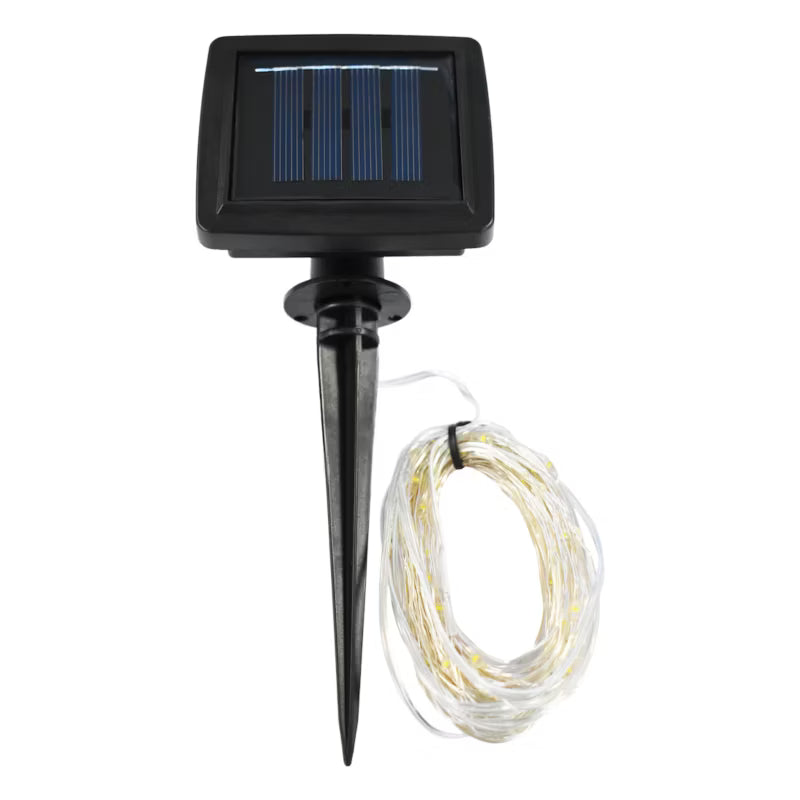 Solarguirlande Micro 150 LED 15 m Sort