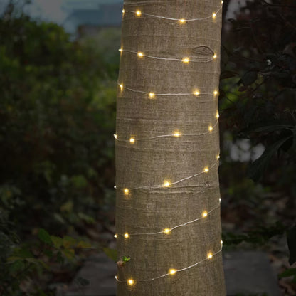 Solarguirlande Pogaca 200 LED 19,9 m Varm Hvid