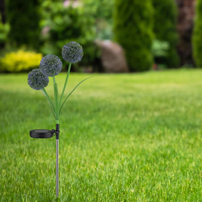 Solarlampe Alium Hvidløg 71 cm Blå IP44 | 5901508329509