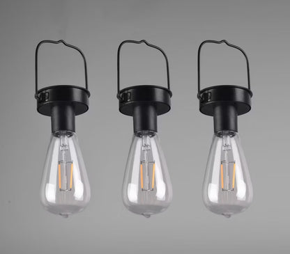 Solarlampe Campus Solar 23,5x7 cm Sort LED IP44