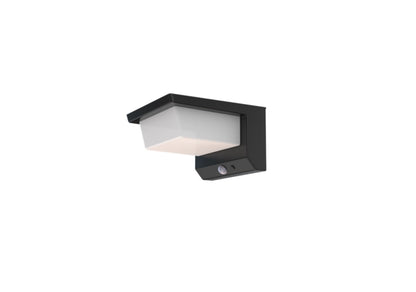 Solarlampe Cannelle 630 lm med Bevægelsessensor Sort