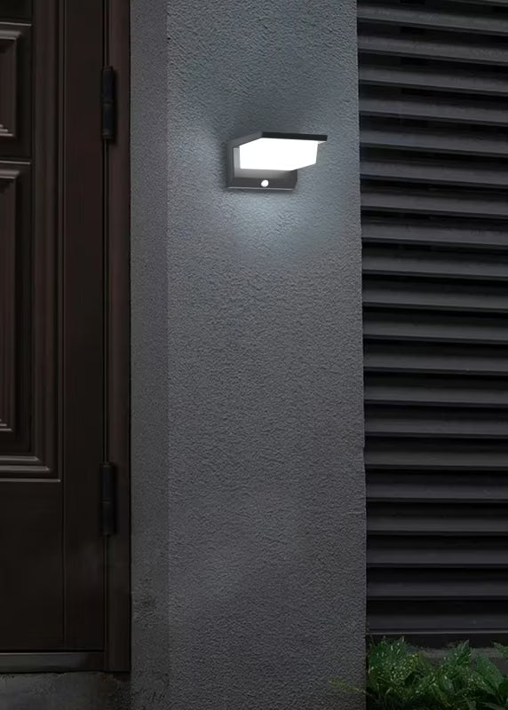 Solarlampe Cannelle 630 lm med Bevægelsessensor Sort