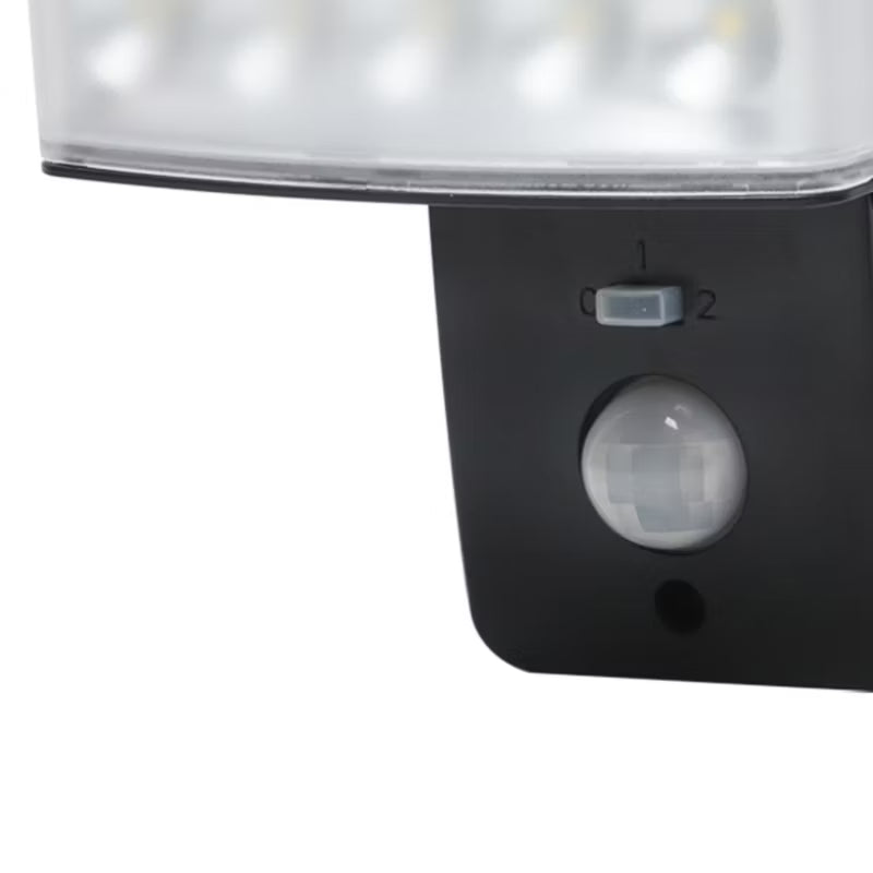 Solarlampe Fleming LED med Sensor 120 lm Sort