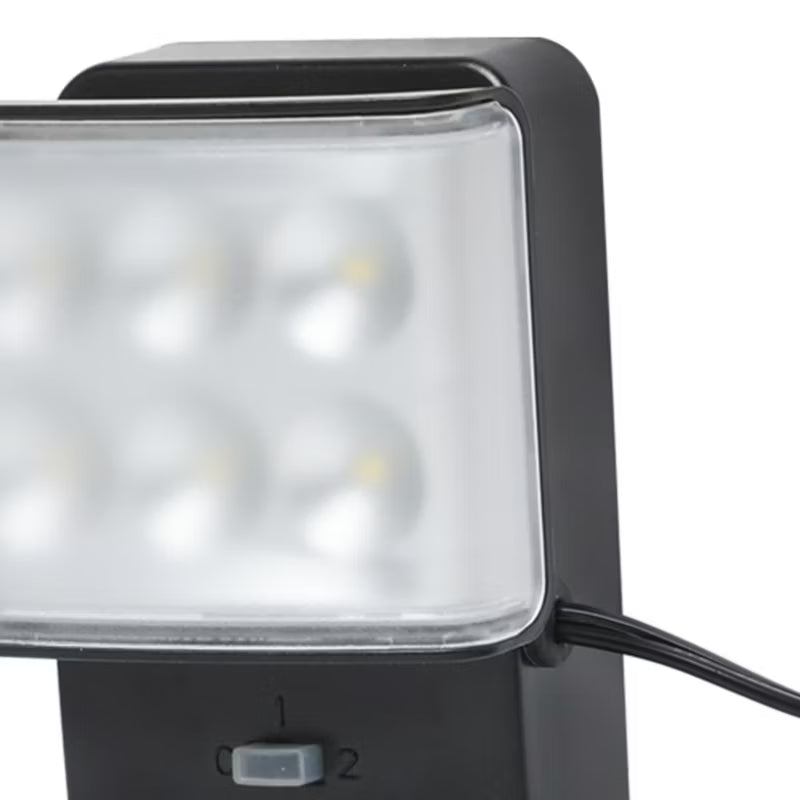 Solarlampe Fleming LED med Sensor 120 lm Sort