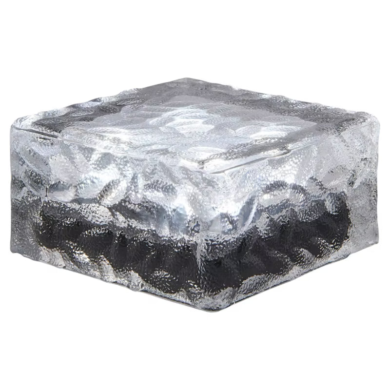 Solarlampe Glasterning 10x10 cm Klar | 3663602431121