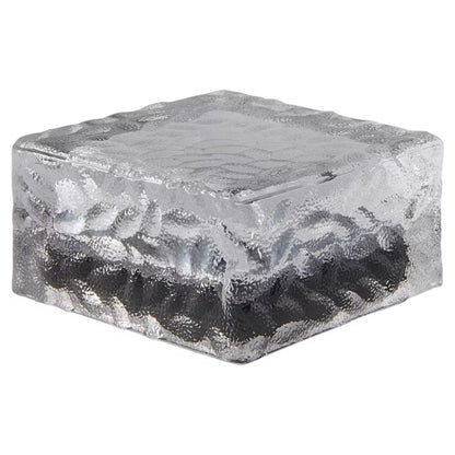 Solarlampe Glasterning 10x10 cm Klar | 3663602431121