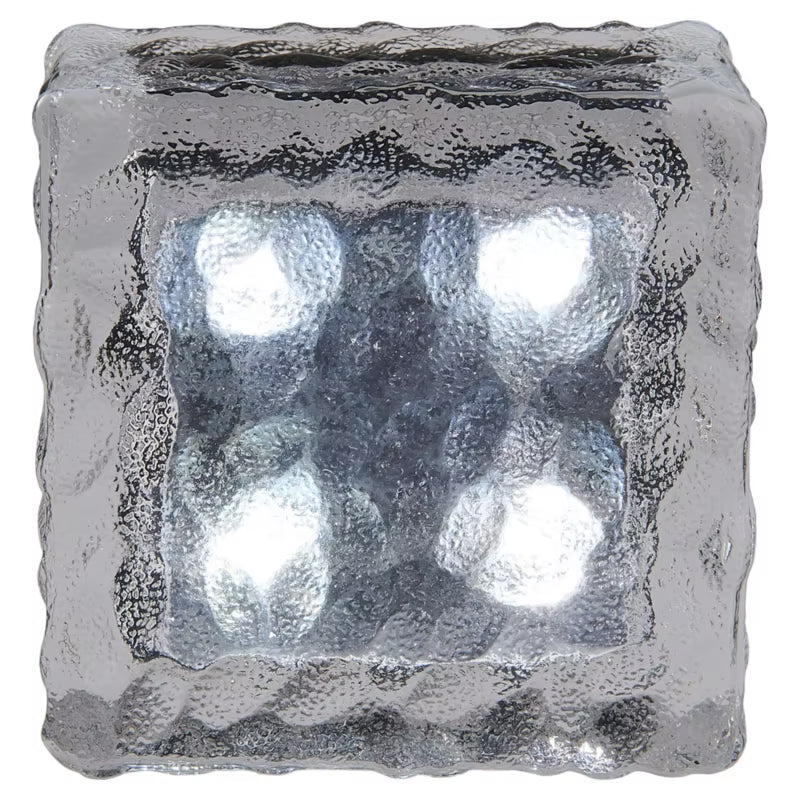 Solarlampe Glasterning 10x10 cm Klar | 3663602431121