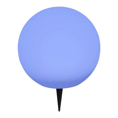 Solarlampe Kugle 30 cm RGB Hvid IP65