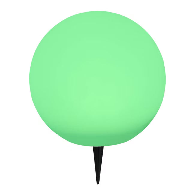 Solarlampe Kugle 30 cm RGB Hvid IP65