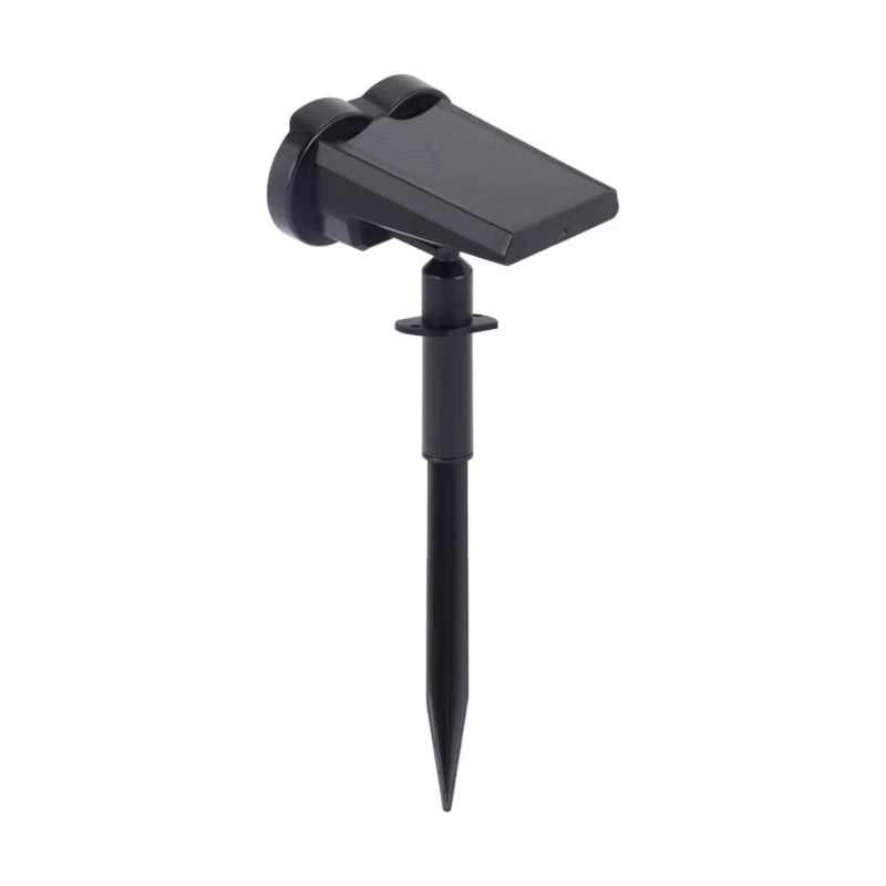 Solarlampe LED Dual 0,8W Sort IP44
