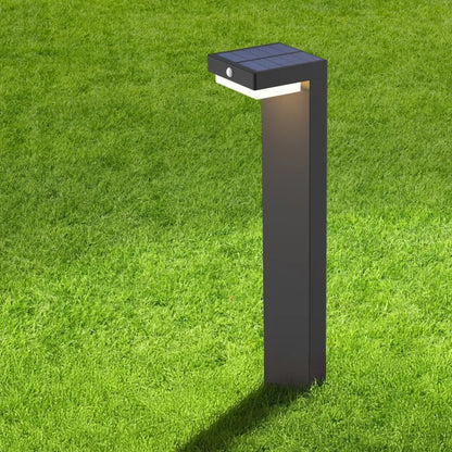 Solarlampe Mali 400 lm IP44 med Bevægelsessensor Sort