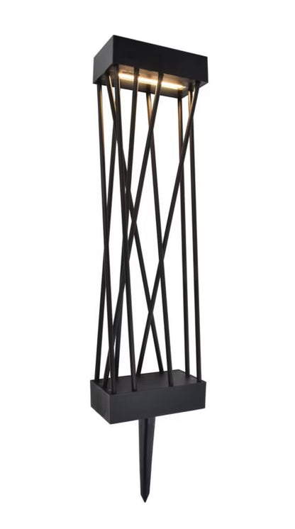 Solarlampe Spido LED 76,7 cm Sort IP54