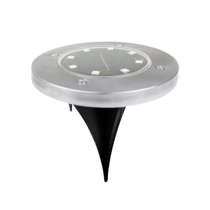 Solarlampe Spyd 11,5x11,5 cm Sølv LED IP44