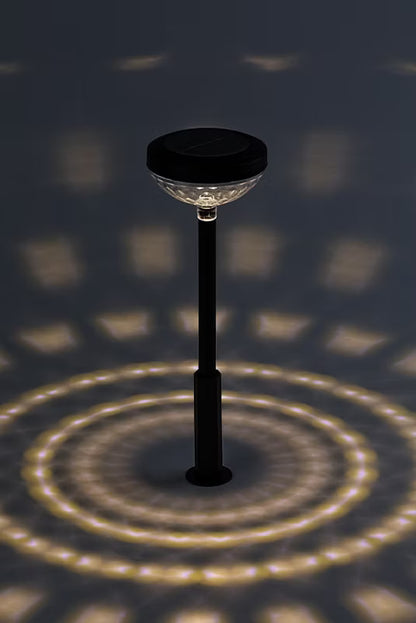 Solarlampe Spyd 11x35 cm LED Sort IP44