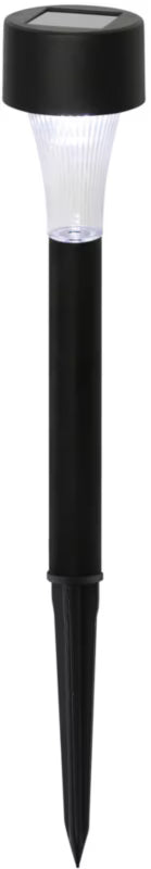 Solarlampe Spyd 4,5x29,5 cm Sort IP44
