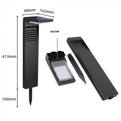 Solarlampe Spyd 42 cm Sort LED IP64