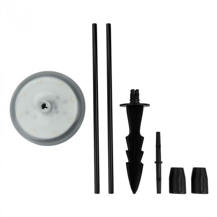 Solarlampe Spyd 78 cm Sort LED IP65