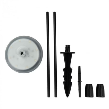 Solarlampe Spyd 78 cm Sort LED IP65