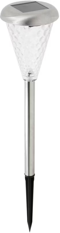 Solarlampe Spyd 8 cm Stål
