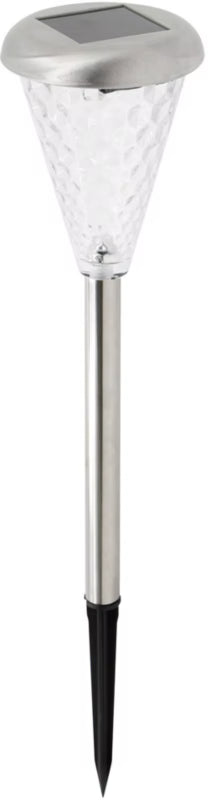 Solarlampe Spyd 8 cm Stål