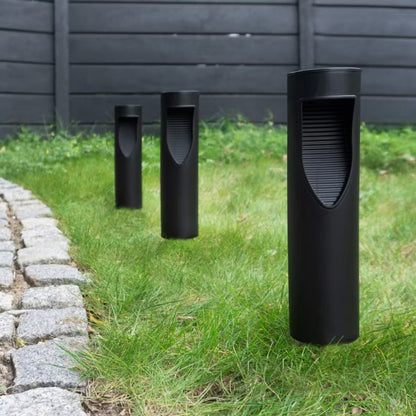 Solarlampe Spyd 8x8x31 cm LED Sort IP54